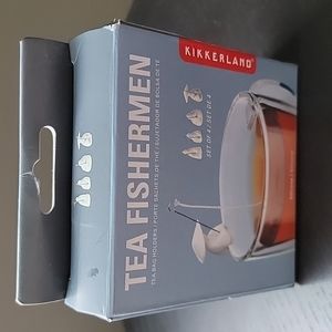 Kikkerland Tea Bag Holders - Cute Chinese Fishermen